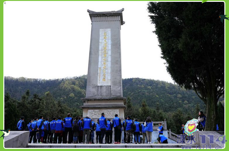 白马回峰山苏南反顽战役烈士纪念塔扫墓篇