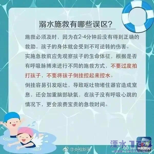 最后防溺水安全小贴士提醒您以下几点