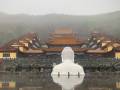 雨天登東廬山觀音寺