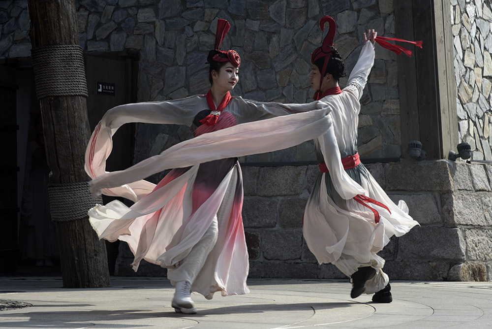 人文民俗道家文化鼓舞